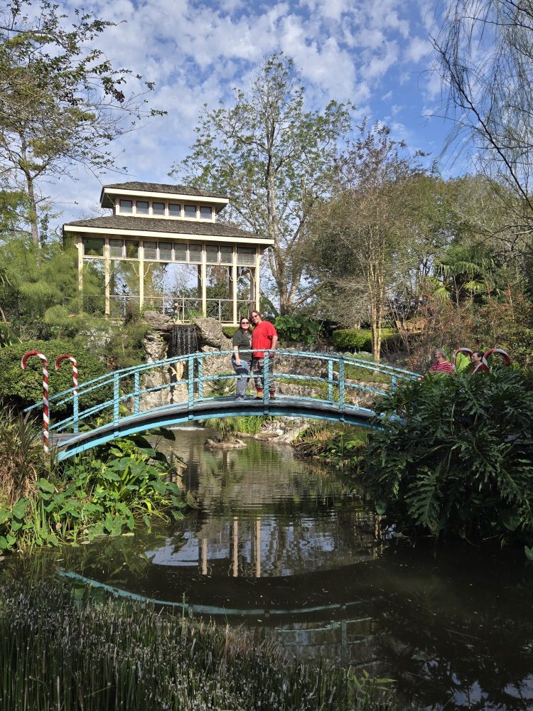 a bridge over a river